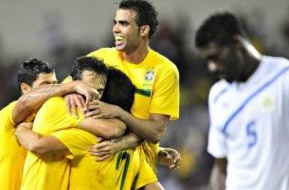 Brazil beats Gabon 2-0