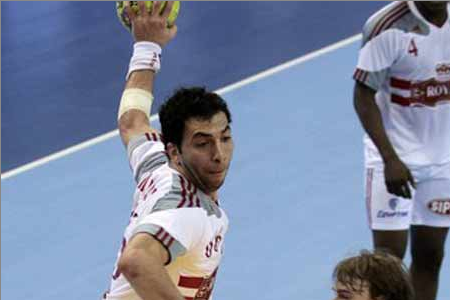 Zamalek handball in Tunisia