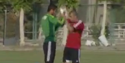 Mohamed Zidan,Ahmed El-Shennawi, training camp