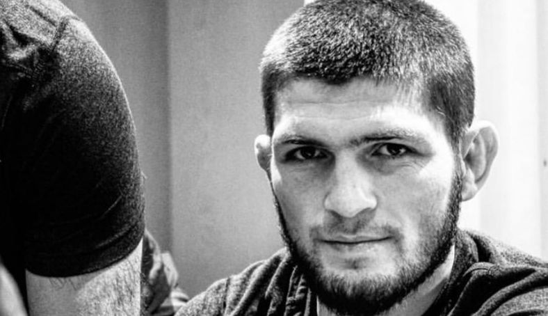 Khabib and Vladimir Putin